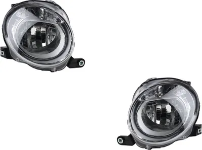 Zdjęcie produktu dla Johns, pasuje do reflektorów Fiat 500 (312) 10/07-06/15 H7 zestaw lewy i prawy