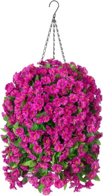 Immagine prodotto di Fiori artificiali "Morgensonne", fiori artificiali realistici per la decorazione d'interni, bouquet sospeso per terrazze e interni.