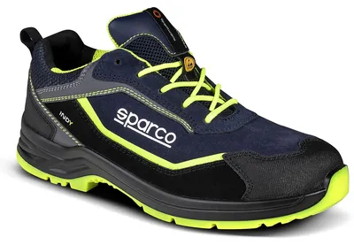 Produktbild von Sparco 07537BMGF Sicherheitsschuh Indy Baltimore ESD S3S SR Blau/Gelb 44