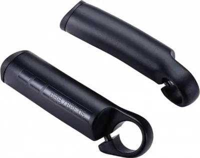 Produktbild von BBB Three-D Black 23,8 mm Bar Ends / Lenkeraufsätze