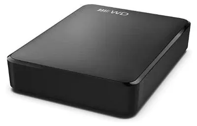 Produktbild von Western Digital Elements Portable (USB-C), 6 TB, 2.5", 3.2 Gen 1 (3.1 Gen 1), Schwarz