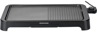 Imagen del producto de Parrilla eléctrica – ARTHUR MARTIN – AMPL204 – 2000 W – Dos zonas de temperatura – Recubrimiento antiadherente – Termostato ajustable – Color