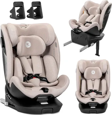 Produktbild von Lorelli PERSEUS i-Size Kindersitz 40–150 cm R129/03 – 360° drehbar, ISOFIX+Stützbein (40–105), Fahrzeuggurt (100–150)