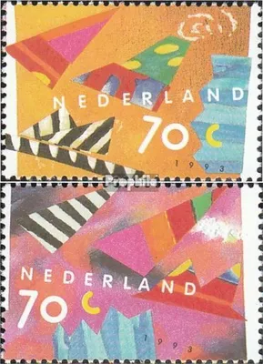 Produktbild von Briefmarken Niederlande 1993 Mi 1462-1463 (kompl.Ausg.) postfrisch Grußmarken