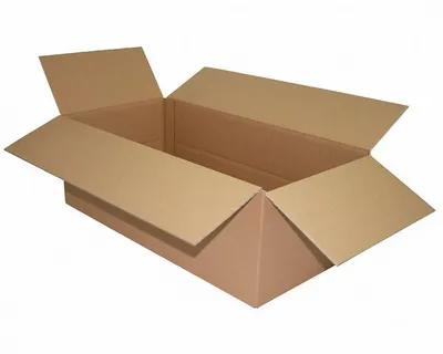 Produktbild von 1x Faltkarton  600x300x(100)-200mm mit variabler Höhe 1-wellig Dickwelle braun