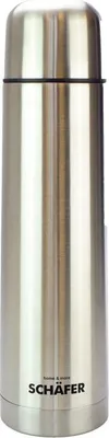 Produktbild von Schäfer Isolierflasche 0,75L Thermokanne Thermobecher Isolierdose Kaffekanne Tee