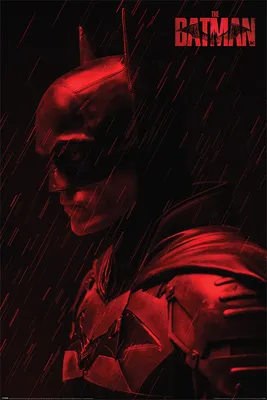 Produktbild von The Batman - Red - Poster Plakat - Größe 61x91,5 cm