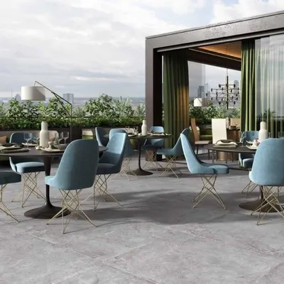 Produktbild von CASA39 Fliesen Steinoptik Grau 60x60 cm Castelvetro Evolution