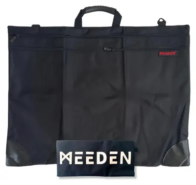 Produktbild von Meeden Kunstmappe A2 aus 600D Oxford-Gewebe wasserabweisend mit Schultergurt und Zubehöretui für Künstler