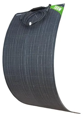 Obrázok produktu pre Solárny panel, flexibilná konštrukcia, vysoká účinnosť, 1 ks 100 W