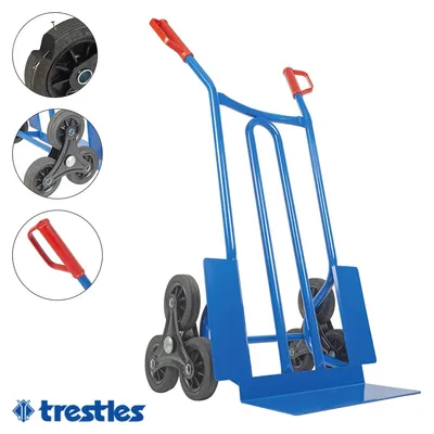 Produktbild von TRESTLES S01HS blau Profi Treppensteiger Transportkarre Sackkarre *****
