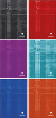 Produktbild von Clairefontaine Kladde starker Deckel DIN A4 / 96 Blatt blanco - 1 Stück -  sortiert