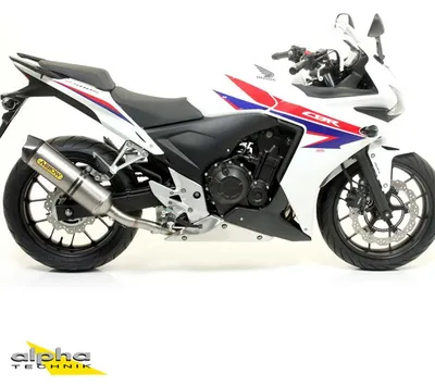 Produktbild von ARROW Auspuff RACE TECH Titan für Honda CB500F / CBR500R / CB500X