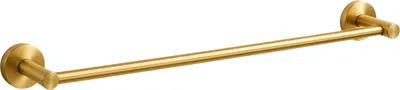 Produktbild von Balneo | Handtuchstange Edelstahl gold | Handtuchhalter 60 cm QUBE Rostfrei | Badetuchstange für Badezimmer