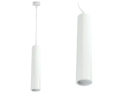 Zdjęcie produktu dla Lampa sufitowa wisząca Tuba LED nad Stół Biała