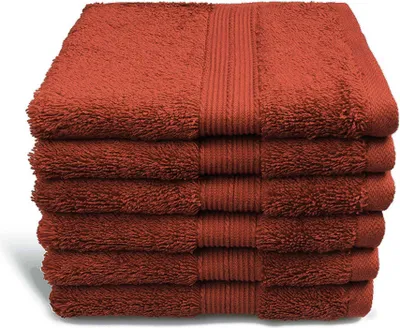 Produktbild von grace grand spa Duschtuch Avantgarde mit breiter Webbordüre Marsala One Size