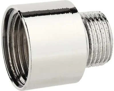 Produktbild von Reduzierstück 3/8"AGx1/2"IG messing verchromt