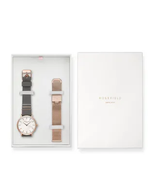 Obrázok produktu pre Darčeková súprava hodiniek Rosefield West Village WEGTR-X184