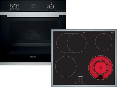Produktbild von Siemens iQ300 EQ212KD00Z, Keramik, 4 Zone(n), Glaskeramik, Schwarz, Berührung, 58,3 cm