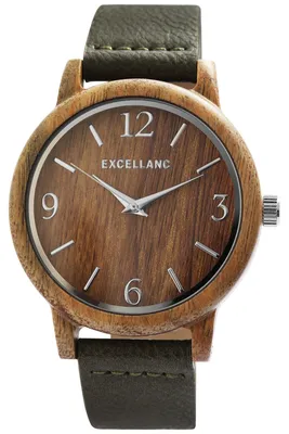 Produktbild von Herrenuhr Kunstleder EX0582 Mineralglas