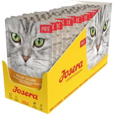 Produktbild von Josera Paté Pute mit Zucchini 85 g, Adult, jede Rasse, Türkei, Zucchini, 85 g, Getreidefrei