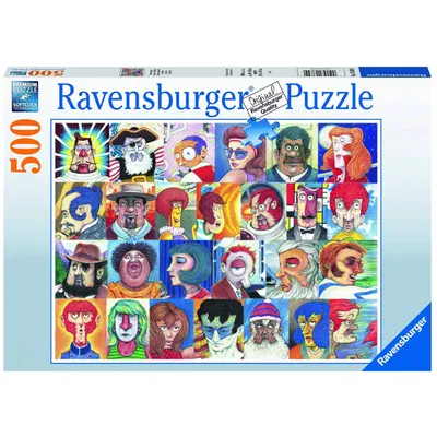 Immagine prodotto di RAVENSBURGER Puzzle Alfabeto a facce 500 pezzi