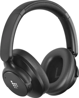 Image de Tronsmart SOUNFII Q20S Casque ANC hybride, Audio haute résolution, 60 heures d'autonomie, App EQ, Double Bluetooth, Pliable, Appels mains libres - Noir