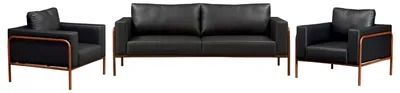 Produktbild von Set Luxus Möbel Sofagarnitur Couch Sofa Polster 3+1+1 Sitzer Sessel Wohnzimmer