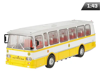 Image de Modèle réduit 1:43, autobus PKS AUTOSAN H9, jaune et blanc