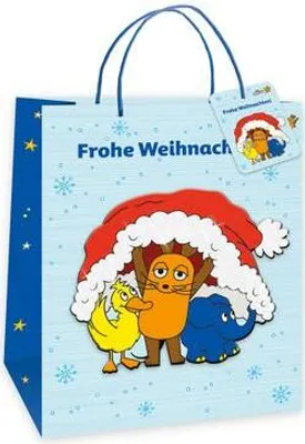 Produktbild von Trötsch Die Maus 3D-Geschenktasche Weihnachten medium
