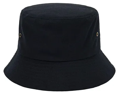 Produktbild von Leoberg Uni Fischerhut für Erwachsene - Bucket Hat Sommerhut aus Baumwolle Größe L/XL in 155081-Schwarz-9