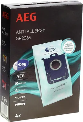 Produktbild von AEG GR 206S Staubbeutel Anti-Allergy