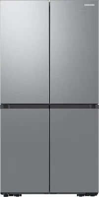 Produktbild von Samsung RF65DG960ESR, Freistehend, Mehrtürig, Edelstahl, 4 Tür(en), Innen, Glas