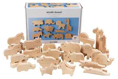 Produktbild von Creativ Company 54446, Bastelset für Kinder, Holz, Holz