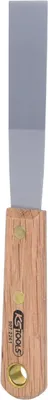 Produktbild von KS Tools Edelstahl-Spachtel, 25 mm, mit Holzgriff