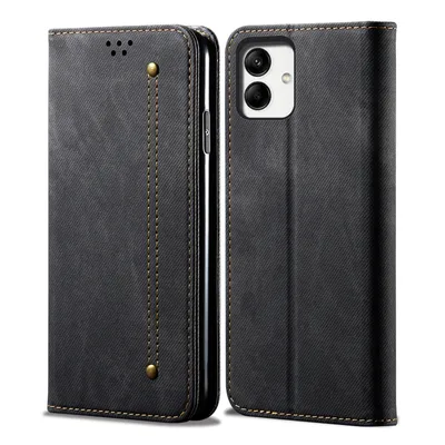 Obrázek produktu pro Pouzdro pro Samsung Galaxy A05, Kožené Peněženkové Pouzdro s Magnetickým Uzavíráním a Stojánkem černé