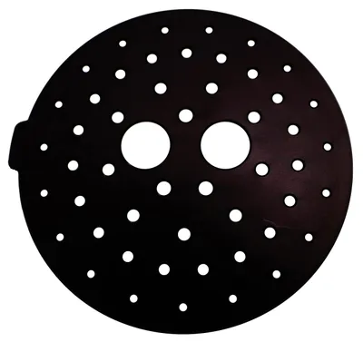 Image de Plaque d'égouttement - Pièce de rechange pour machine à café - Bac de récupération pour tasses - Argenté