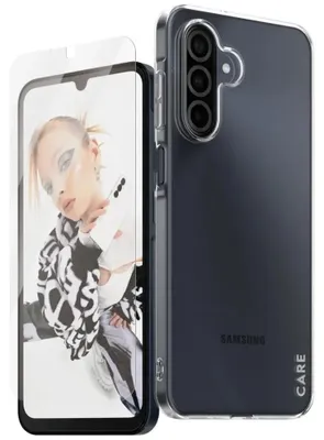 Produktbild von PanzerGlass CARE™ by ® 2-in-1 Set Samsung Galaxy A26 5G, Samsung, Samsung - Galaxy A26 5G, Trockene Anwendung, Kratzresistent, Schockresistent, Transparent, 1 Stück(e)