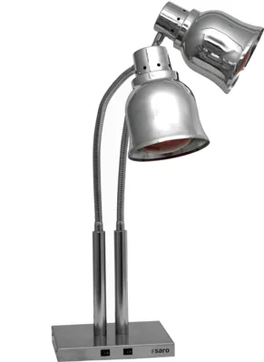 Produktbild von Saro PLC 500, Freistehend, 2 Glühbirne(n), Flexibel, Edelstahl, Chrom, Edelstahl, 230 V