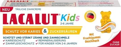 Obrázek produktu pro Lacalut Dětská zubní pasta 55 ml 2-6 let