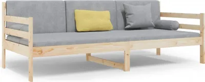 Image de vidaXL Lit de jour sans matelas 80x200 cm pin massif
