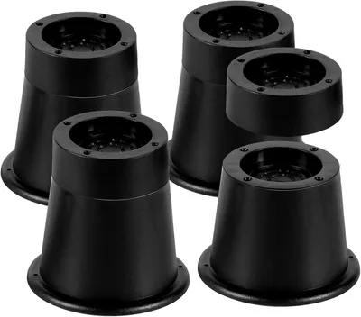 Produktbild von Bettbeinerhöhung, Möbelerhöhung, 8 cm oder 5,5 cm, für Tischbeine, Bett, Erwachsene, Schreibtisch, Sofa