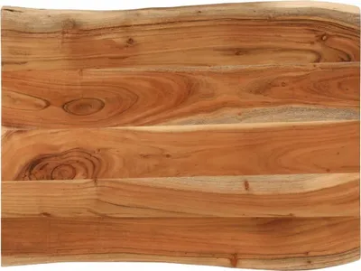 Image de Dessus de table 90x60x2,5 cm rectangulaire bois massif d'acacia