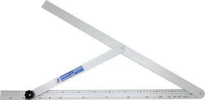 Produktbild von Shinwa 62662 Zimmerer-Schmiege 60 cm (FAMEX 12607), Winkelmesser Konturenmesser