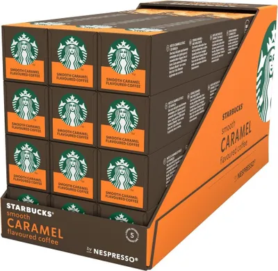 Produktbild von Starbucks Smooth Caramel für Nespresso (12 x 10 Kapseln)