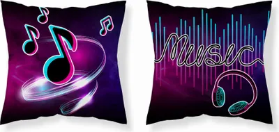 Obrázek produktu pro Detexpol Dětský povlak na polštář 40x40 music MF 23 Kids 114