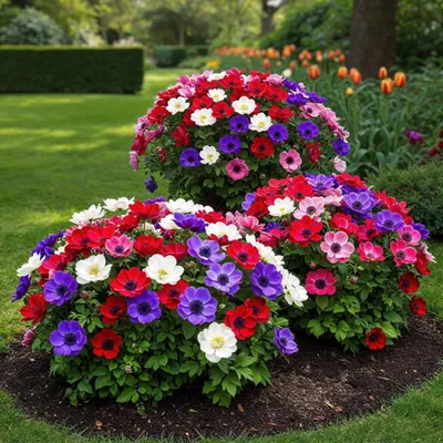Immagine prodotto di Bulbi di fiori esotici a cuore - Anemone di Caen (30 pezzi) Diametro 5-6 cm