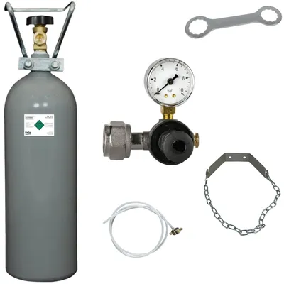 Produktbild von Zubehörset zur Umrüstung von Quooker Cube auf große 2Kg CO2-Flasche Umbauset