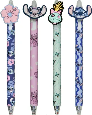 Immagine prodotto di Penna gel cancellabile con tappo Lilo & Stitch