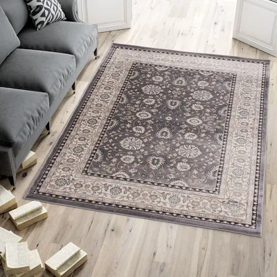 Produktbild von Mazovia Teppich Vintage - Wohnzimmer, Schlafzimmer, Esszimmer, Büro - Mittelhaarig - Rechteckig - Motiv Traditioneller Ethnische - 250x350 cm